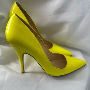 Kate Spade New York Women’s Yellow Heels Size 8 Shoes